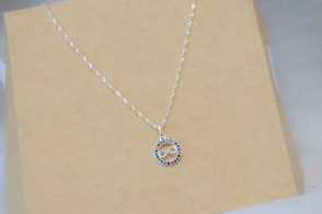 CA0006 Cadena 45+dije infinito circulo MULTI