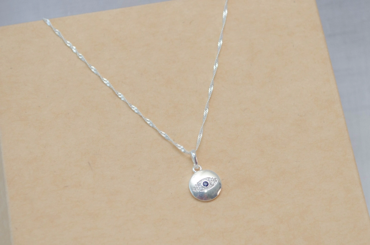 CA0008 Cadena 45+ojo turco micropave