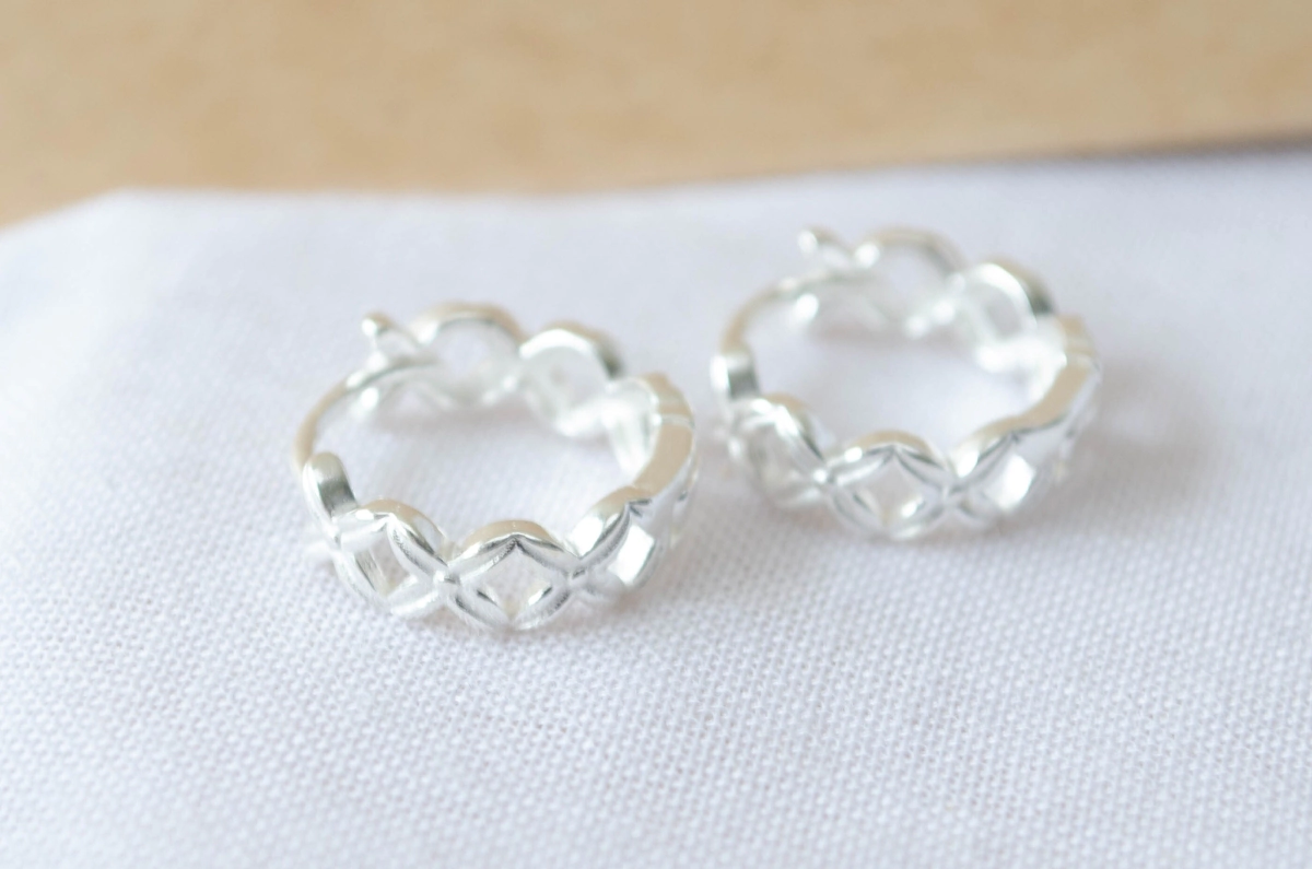 L-ARC0023 Aros cubanos rombos