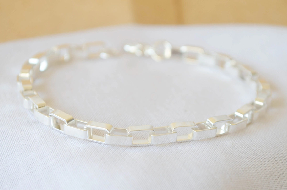 ABP0005 Pulsera rectangulos 20 cm