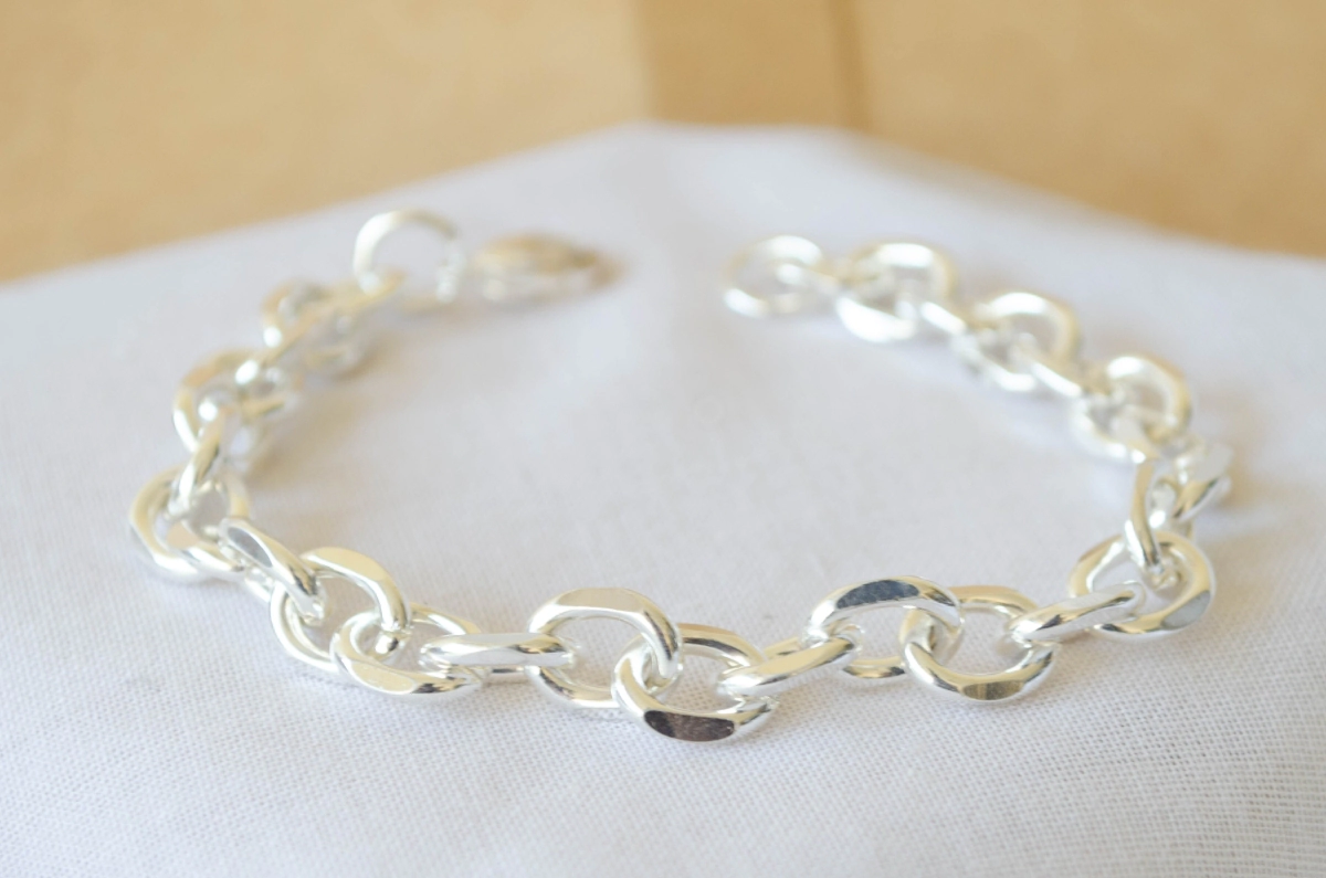 ABP0007 Pulsera tiffany un eslabon aplanado