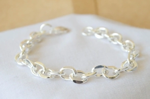 ABP0007 Pulsera tiffany un eslabon aplanado