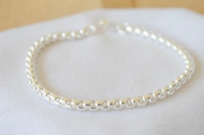 ABP0009 Pulsera rolo cuadrada eslabon 3mm