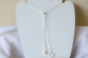 L-CA0372 Corbatero corazones 80 cm