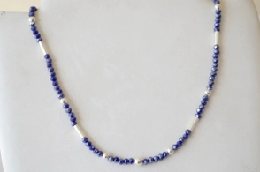 L-CA0378 Colgantes cristales bolas dije CIRCULO azul