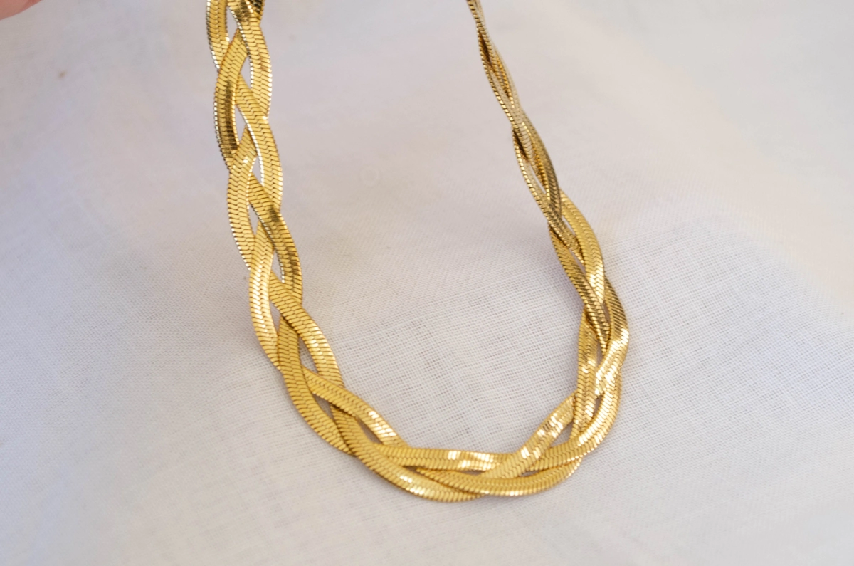 ADC0003 Cadena trenza plana