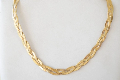 ADC0003 Cadena trenza plana