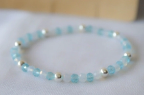 L-PU0209 Pulsera cristal elastizada MUNDIAL