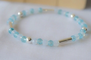L-PU0209 Pulsera cristal elastizada MUNDIAL