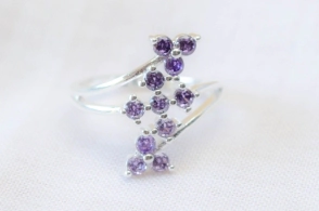 L-AN0178 Anillo formas LILA