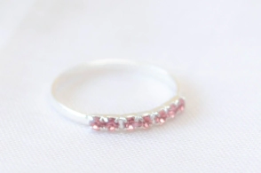 L-AN0179 Anillo cubics ROSA