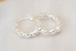 L-AR0112 Aros argollas bolitas