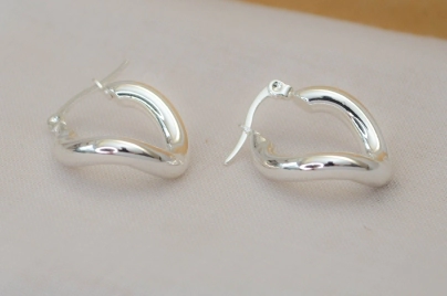 ABA0041 Aros argollas torsadas