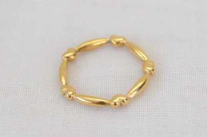 ADAN0002 Anillo tubo corazon
