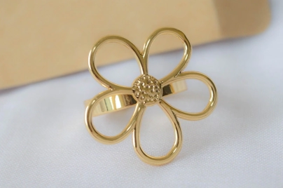 ADAN0204 Anillo flor xl