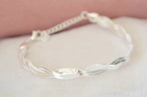 ABP0029 Pulsera trenza plana