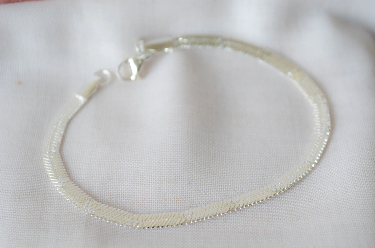 ABP0037 Pulsera clapton plana estrellitas