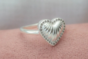L-AN0195 Anillo cORAZon gordito