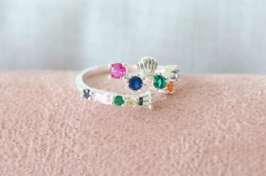 ABAN0077 Anillo cubics 2 lineas