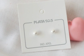 L-AREN3 Aros bolitas arenadas 3mm