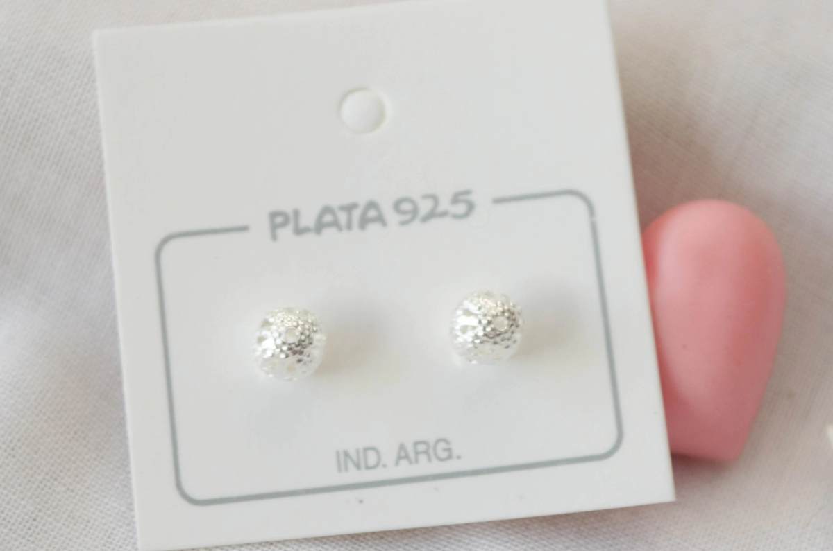 L-BOL6 Aros bolitas 6mm