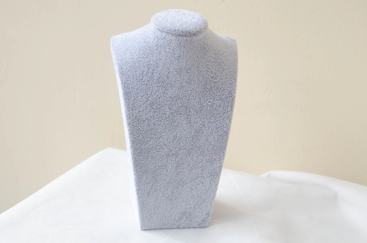 CUELLO EXHIBIDOR peque�o gris