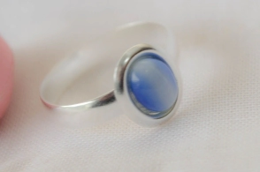 L-AN0201 ANILLO perla oval  celeste