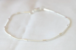 ABP0057 Pulsera cola de rata finita tubitos