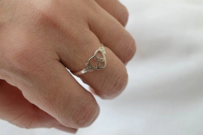ABAN0101 Anillo corazon
