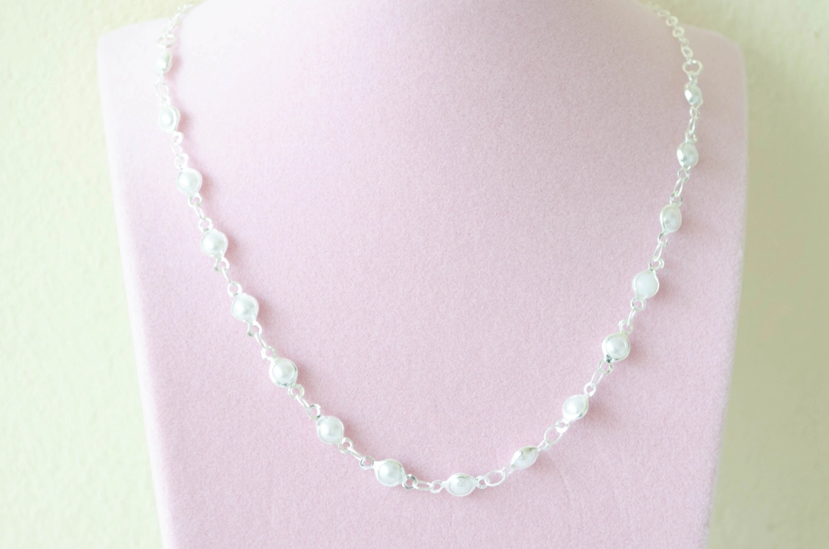 L-CA0415 Cadena perlas