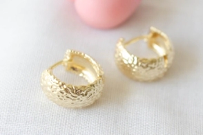 L-ARD0020 Aros argollas bombe golpeadas