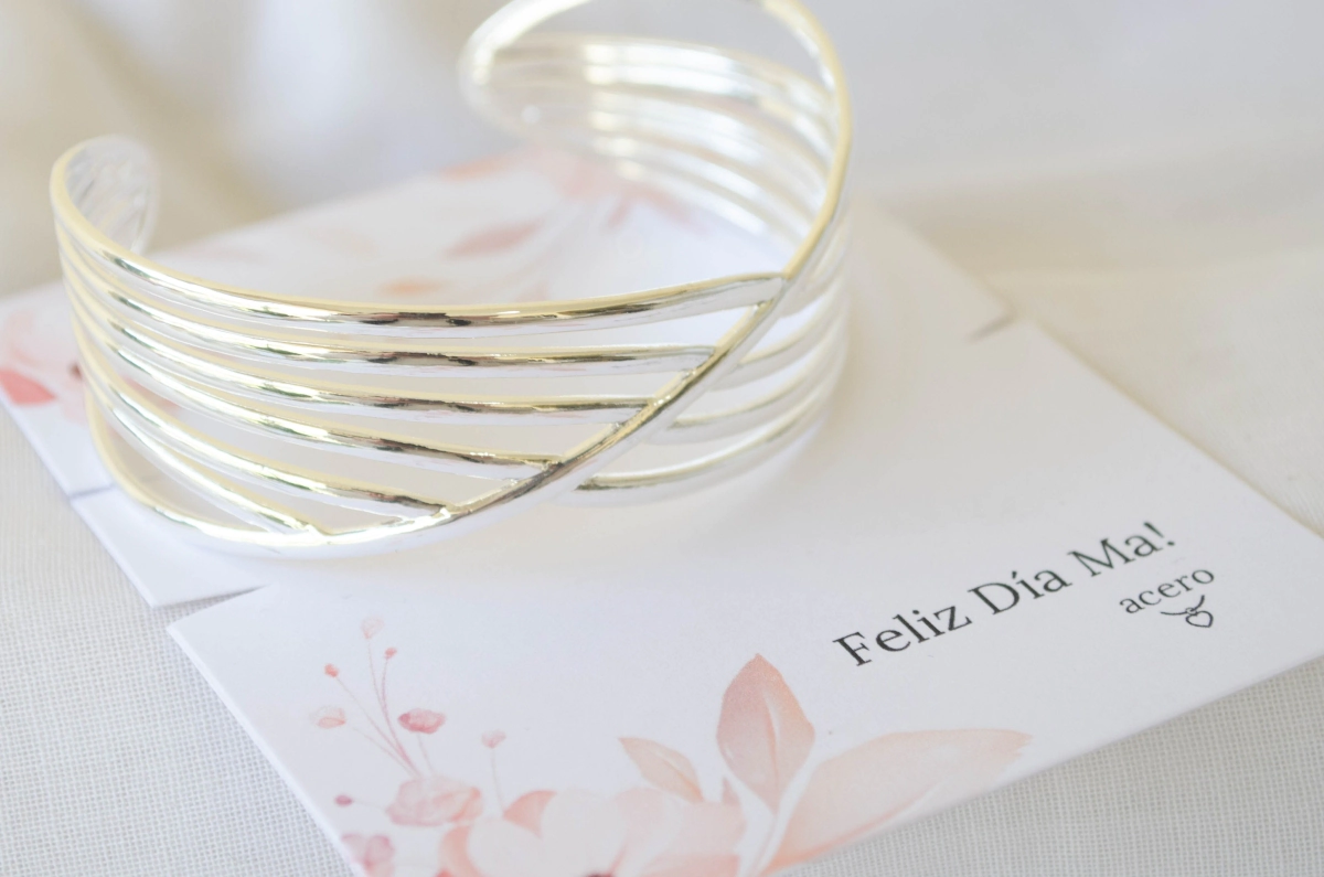 MA0021 Pulsera esclava lineas