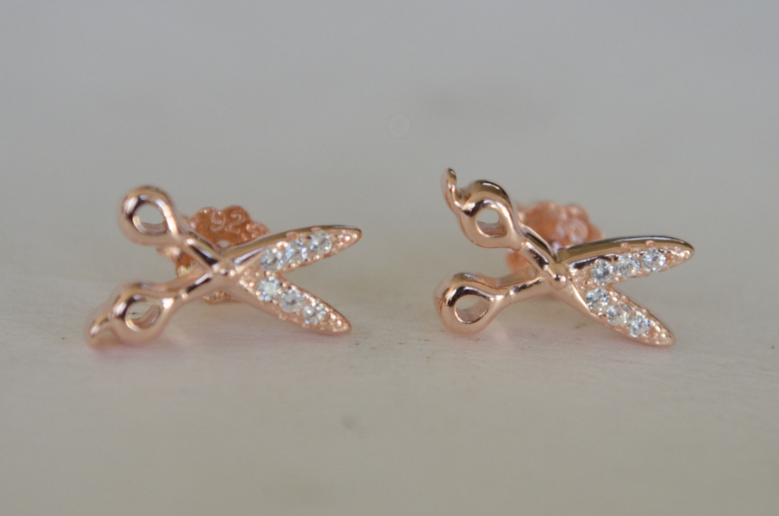 PRAR026 Aros PLATA ROS tijeras - 