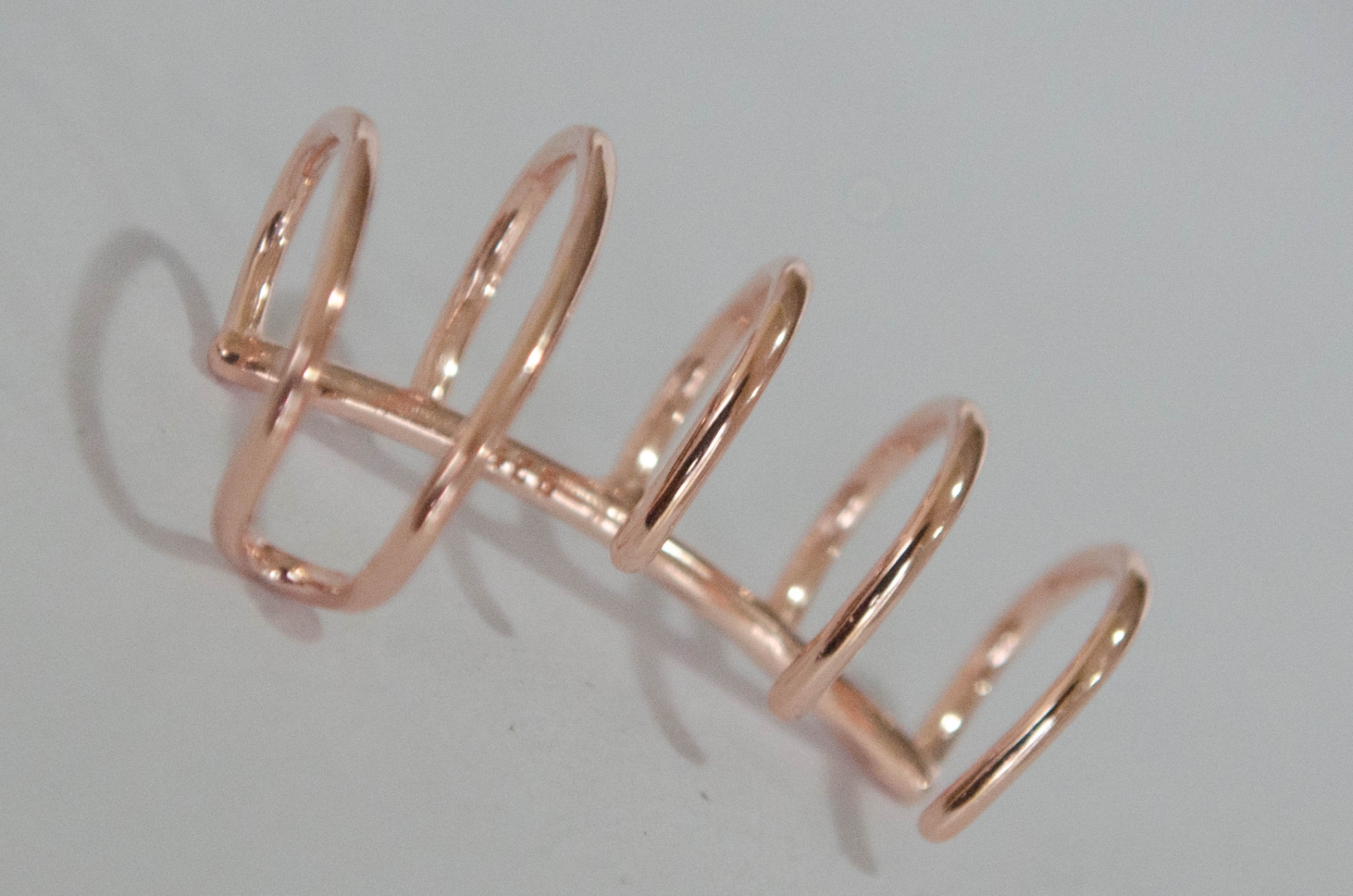PRAR036 Aro PLATA ROS quintuple
