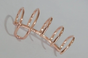 PRAR036 Aro PLATA ROSÉ quintuple