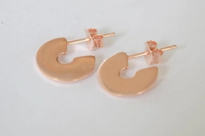 PRAR010 Aros PLATA ROSÉ tipo c plana-1.3cm