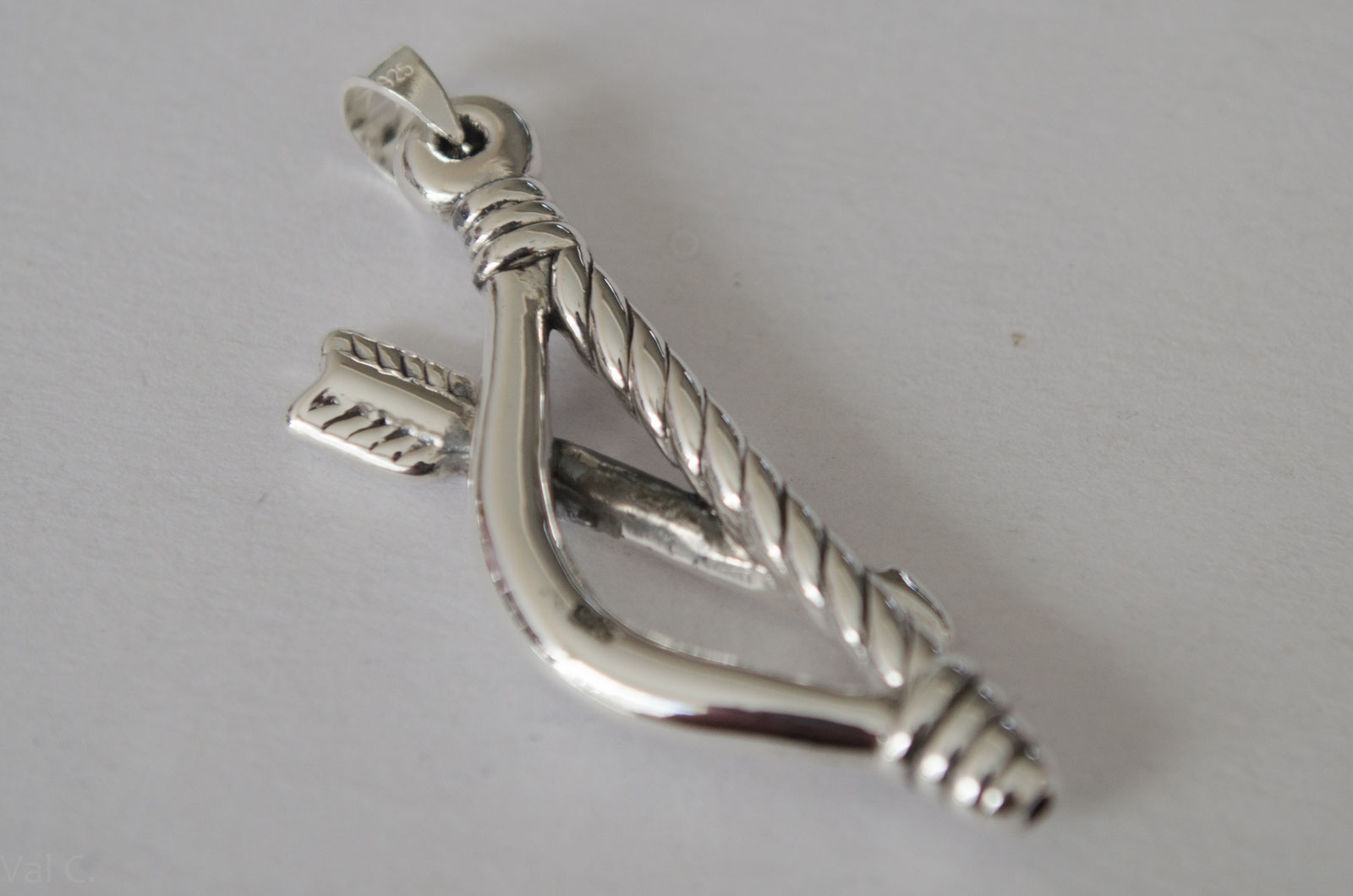 DI083 Dije arco cupido - 4cm