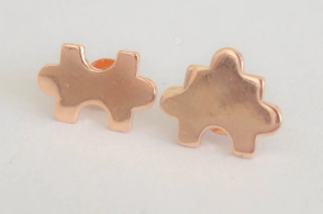 PRAR045 Aros PLATA ROSÉ rompecabezas