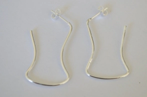 AR166 Aros argollas pasantes forma - 