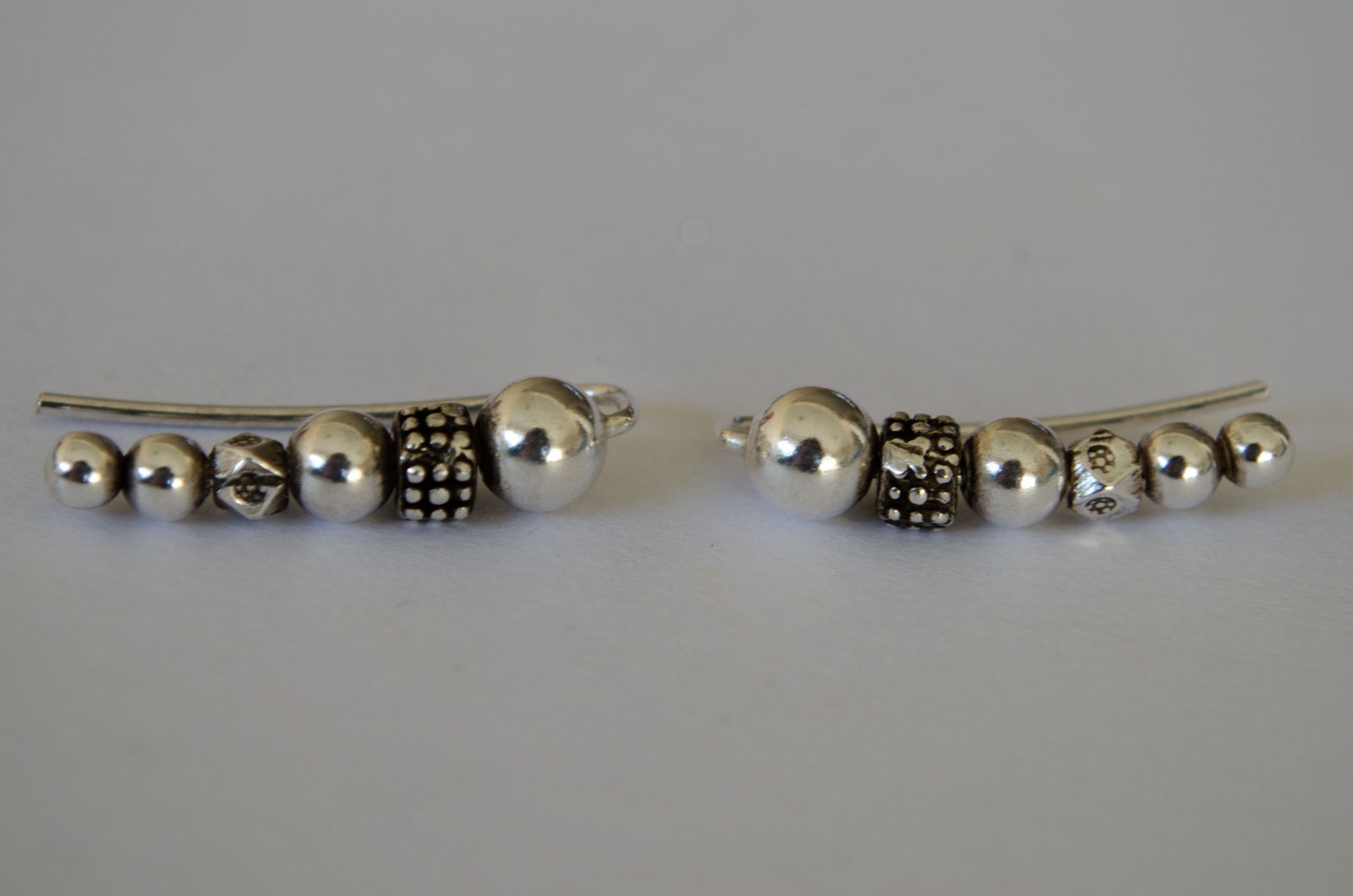 TRE015 Aros trepadores bolitas decrecientes bali - 
