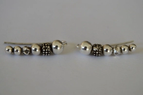 TRE015 Aros trepadores bolitas decrecientes bali - 