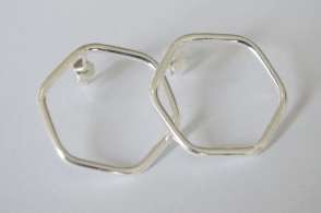 AR109 Aros hexágonos pasante - 