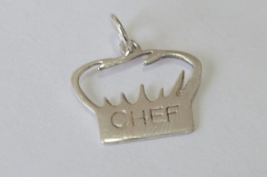 DI116 Dije gorro chef - 2.2cm ancho