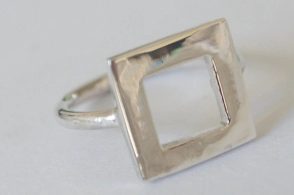 ANI214 Anillo cuadrado - 